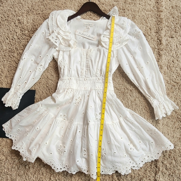 🔴SALE! FOR LOVE & LEMONS. EYELET MINI DRESS - Picture 13 of 14